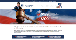 Desktop Screenshot of houstonflatfeebankruptcy.com